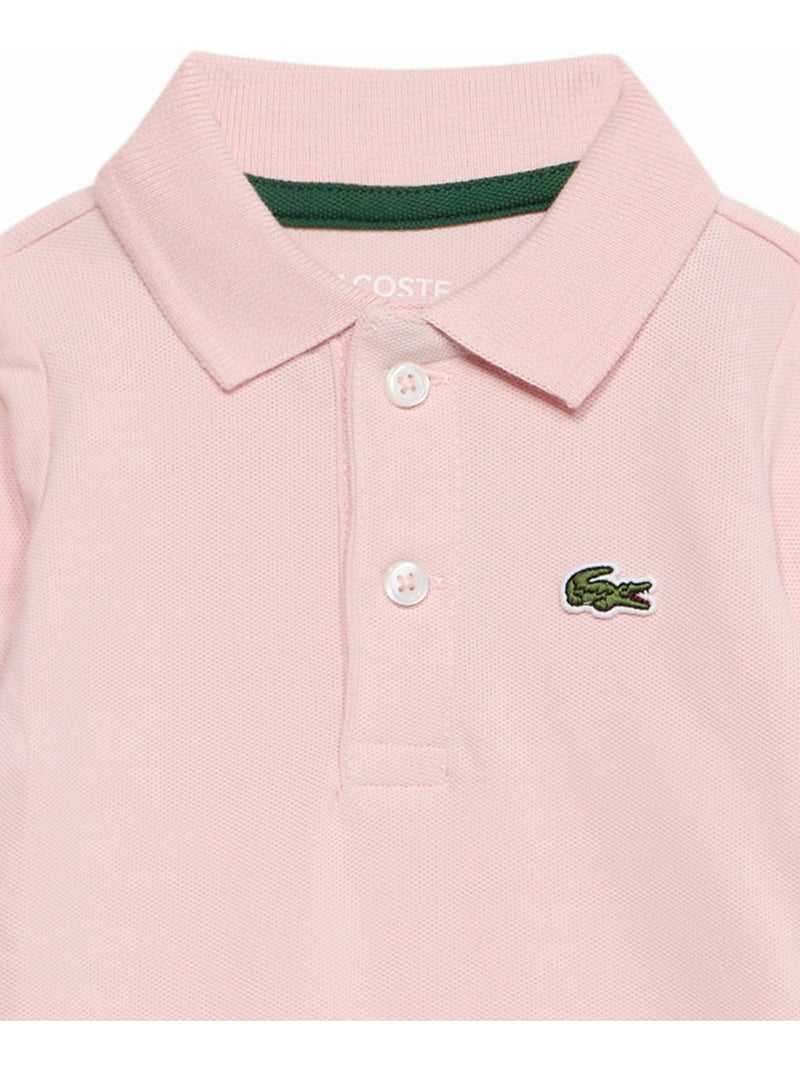 Body de manga larga - lacoste Rosa claro - Kiabi