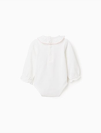 Body de manga larga con arcoíris estampado