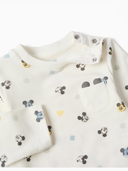 Body de manga larga con motivo de Mickey - Kiabi