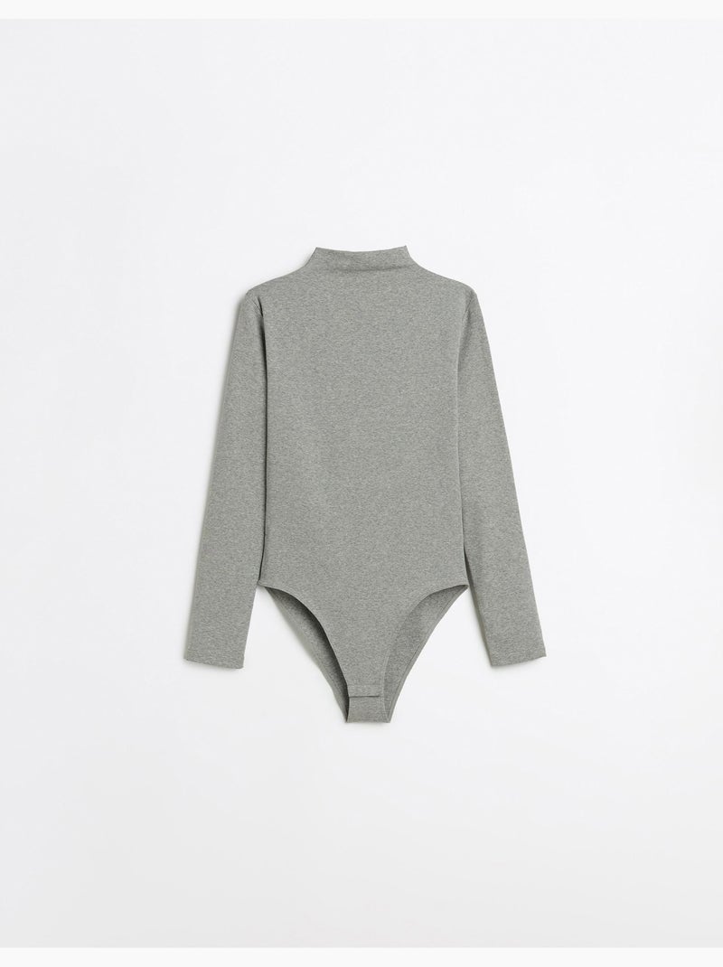Body de manga larga, MO Fashion Gris - Kiabi
