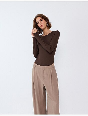 Body de manga larga, mo fashion