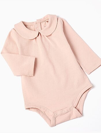 Body de manga larga + mono con motivo