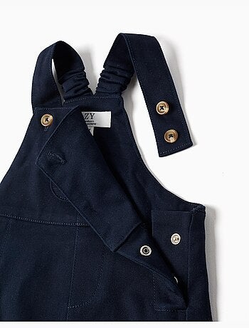 Body de manga larga + peto de sarga