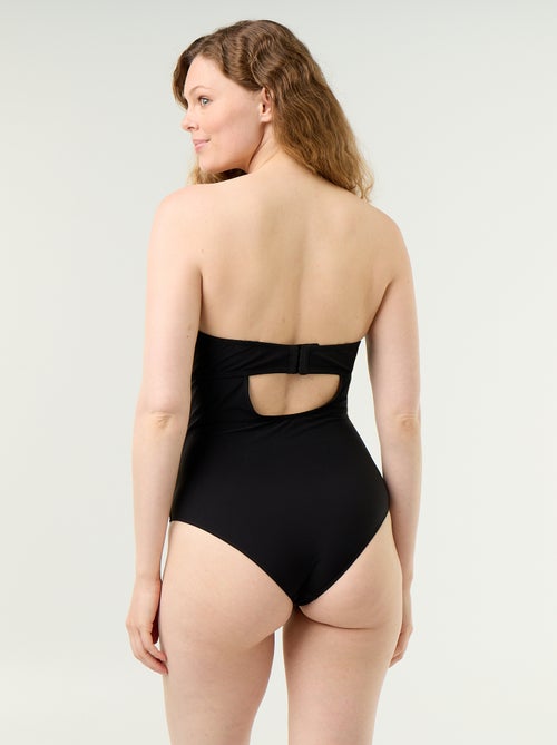 Body de microfibra con copas integradas - Kiabi Body de microfibra con copas integradas - Kiabi