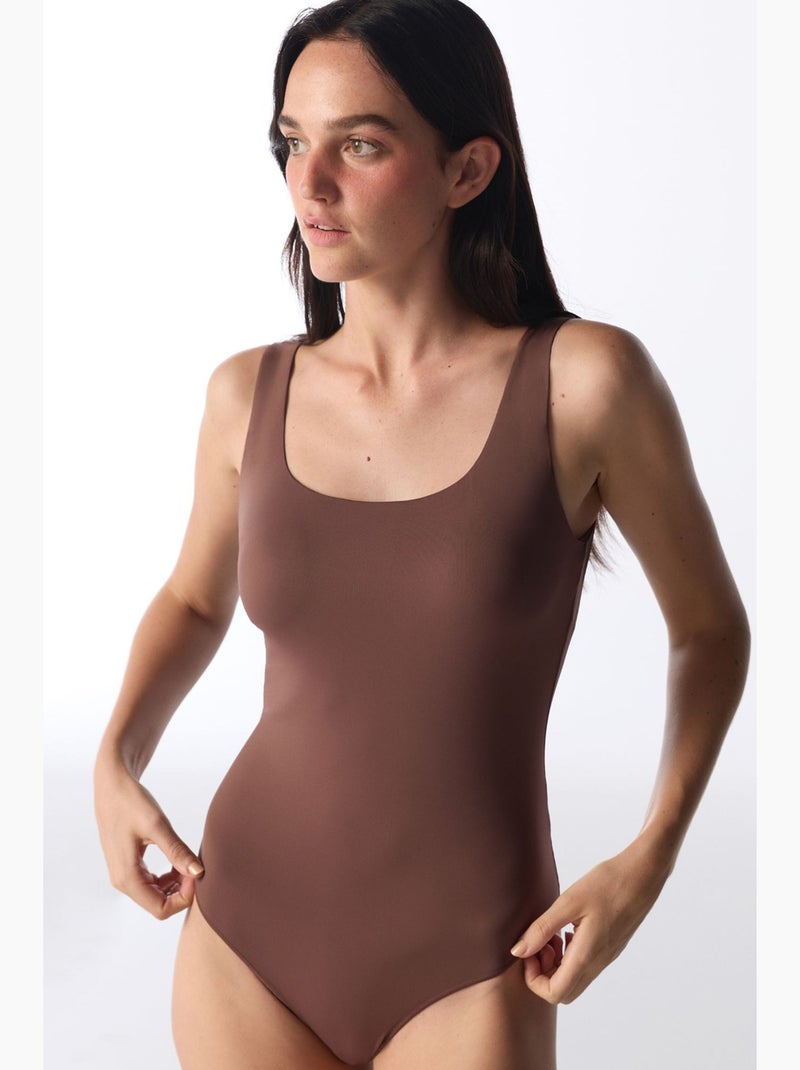Body de mujer penti Marrón chocolate - Kiabi