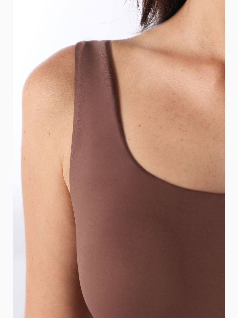 Body de mujer penti Marrón chocolate - Kiabi