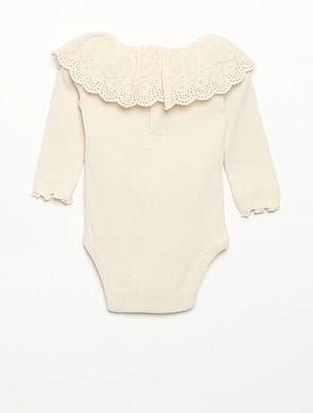 Body 'Disney' con cuello bordado