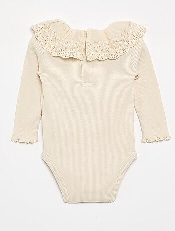 Body 'Disney' con cuello bordado