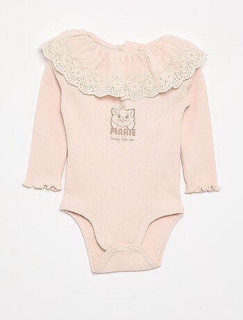 Body 'Disney' con cuello bordado