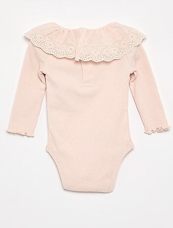 Body 'Disney' con cuello bordado
