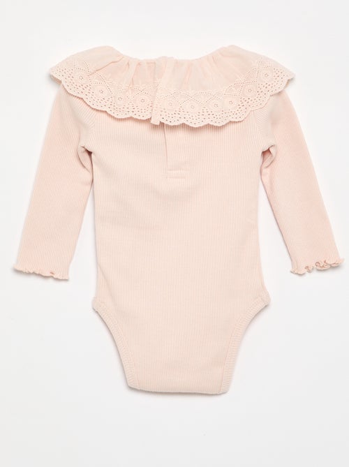 Body 'Disney' con cuello bordado - Kiabi