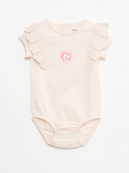 Body 'Disney' 'Marie' con bordados ingleses - Kiabi