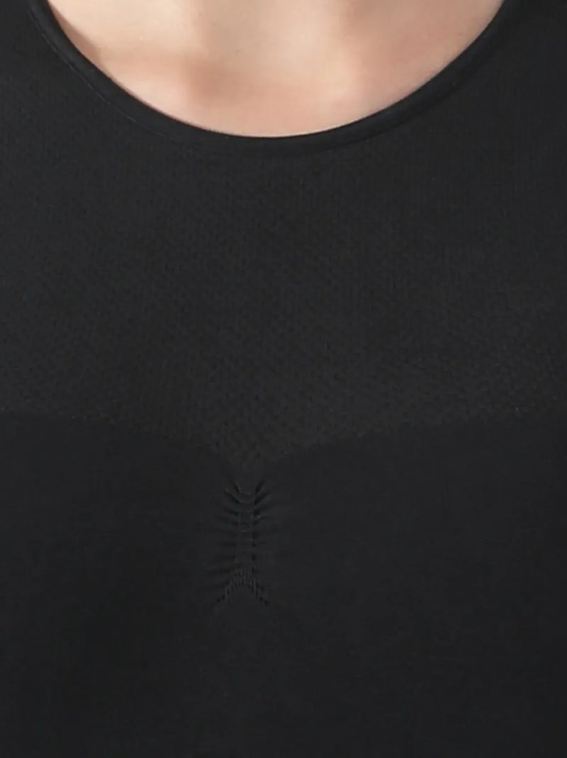 Body Glamour Adelgazante Negro Negro - Kiabi