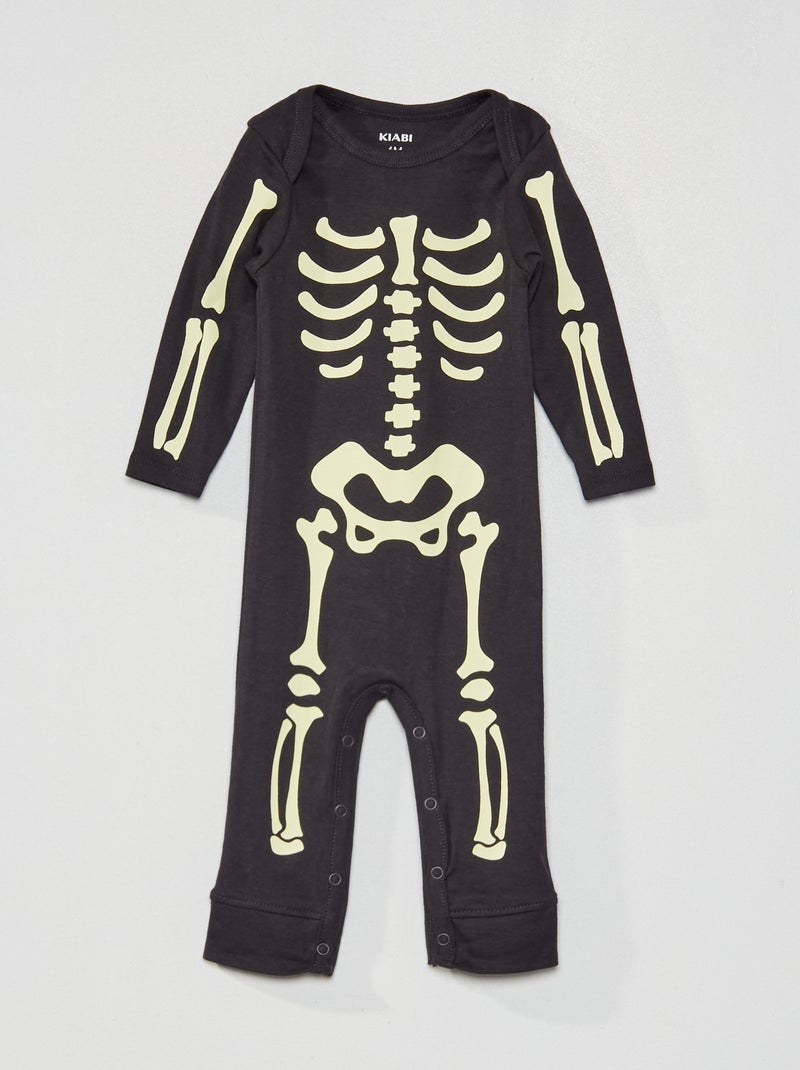Body largo brillante en la oscuridad GRIS - Kiabi