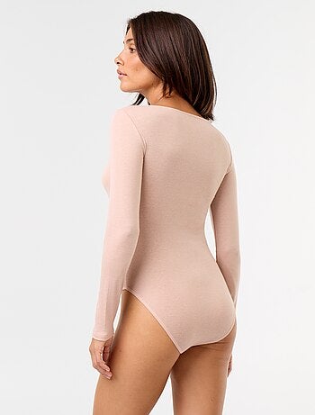 Body liso de mezcla de lana