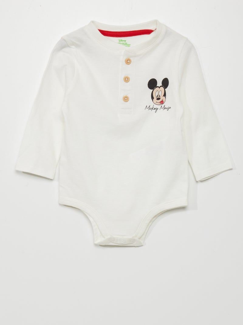 Body 'Mickey' de 'Disney' BLANCO - Kiabi