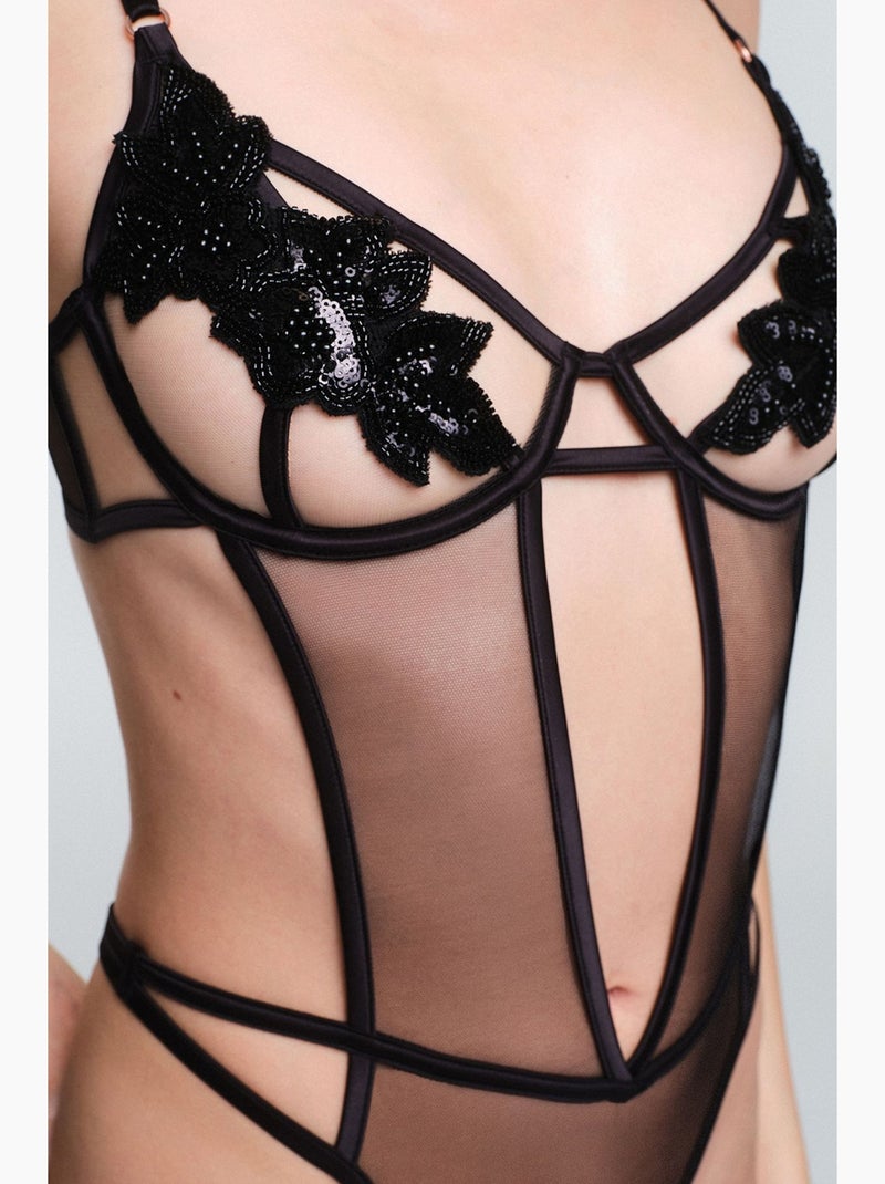Body onyx de mujer penti Negro - Kiabi