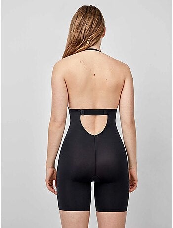 Body pantalón moldeador multiposición, sin aro, de microfibra