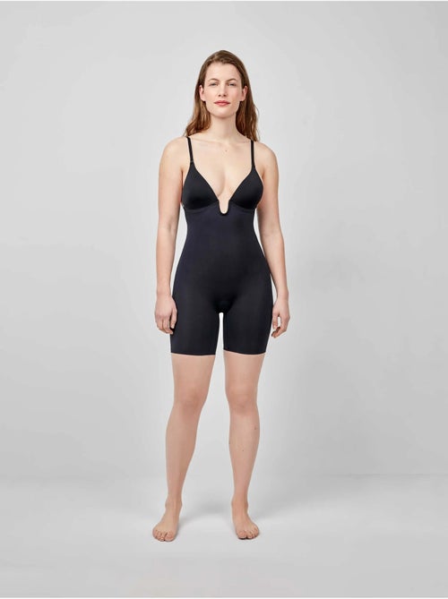 Body pantalón moldeador multiposición, sin aro, de microfibra - Kiabi Body pantalón moldeador multiposición, sin aro, de microfibra - Kiabi