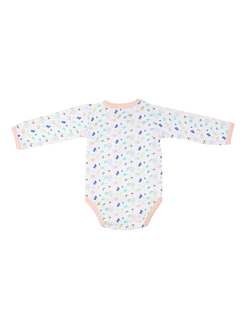 Body para bebé manga larga Blanco - Kiabi