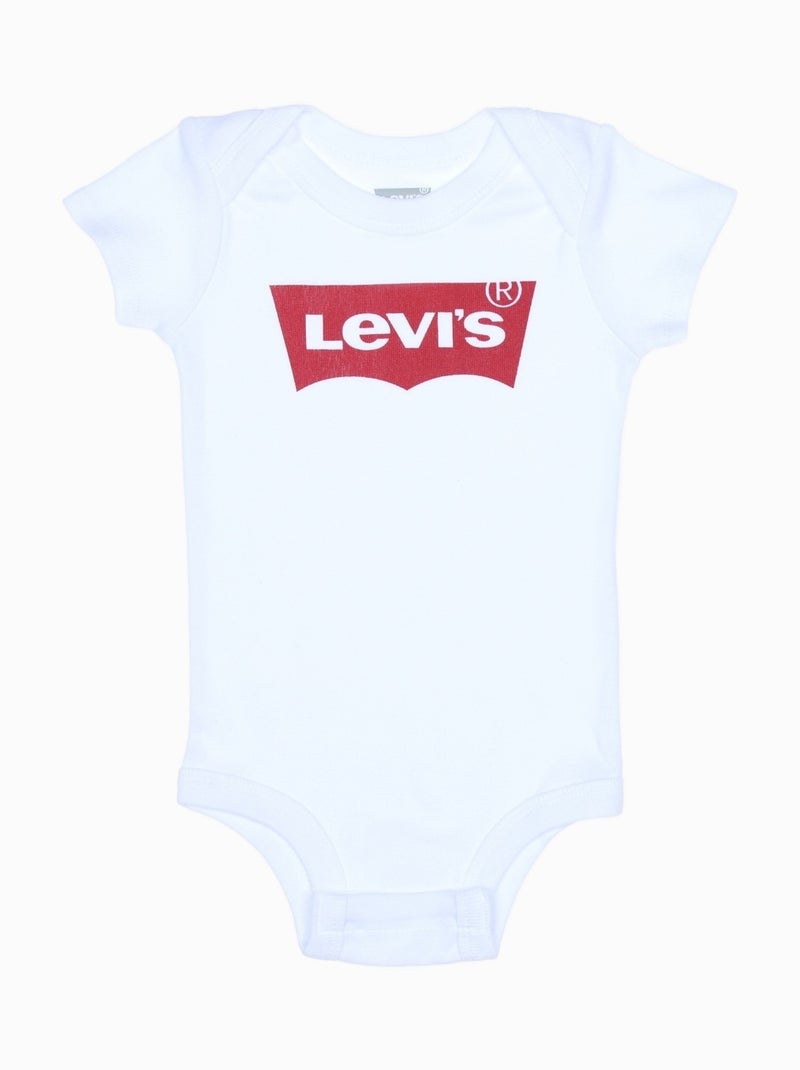 Body para ponerse - Levi's Kids Blanco Rojo - Kiabi