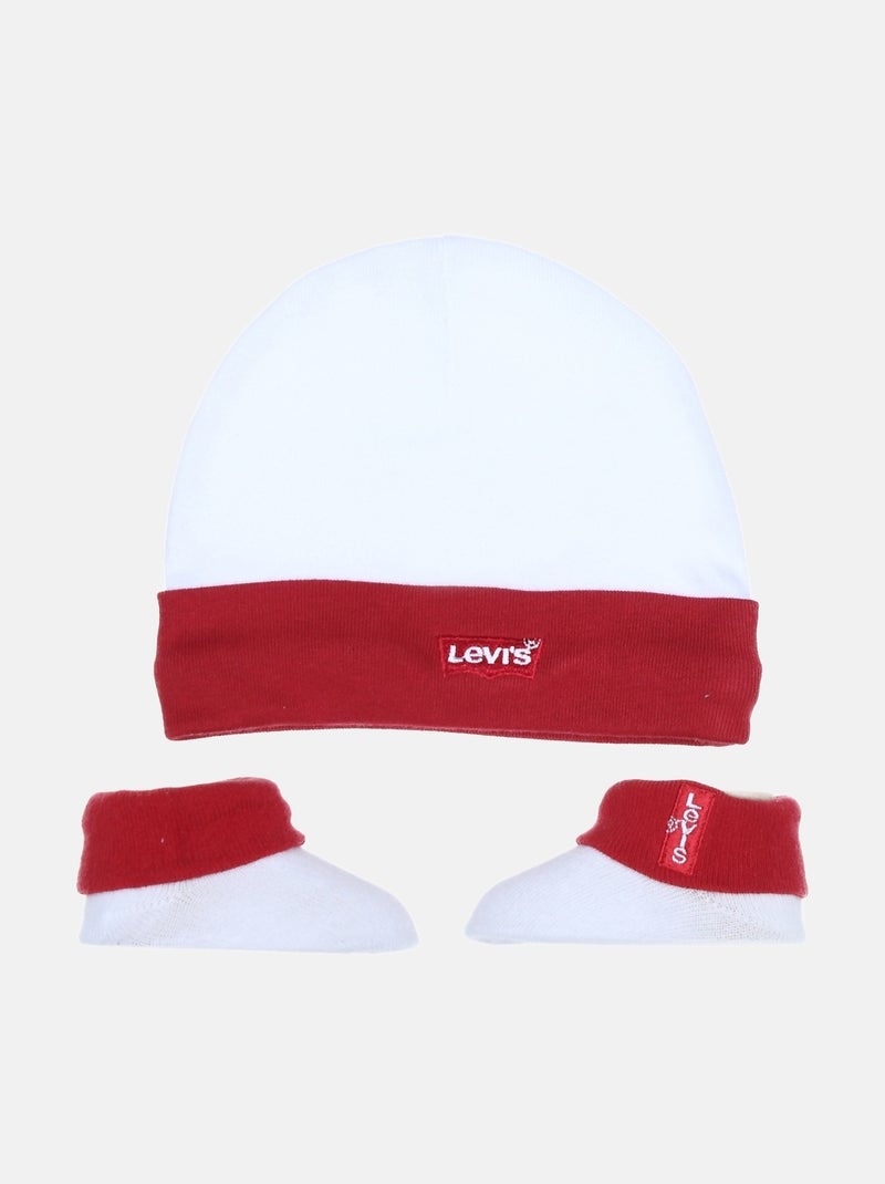 Body para ponerse - Levi's Kids Blanco Rojo - Kiabi