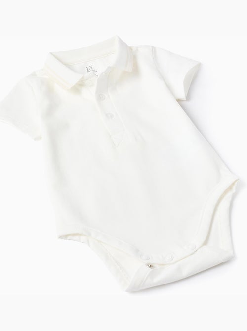 Body-polo + pantalón corto de sarga - Kiabi