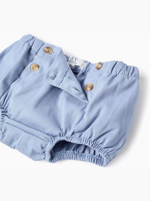 Body-polo + pantalón corto de sarga - Kiabi