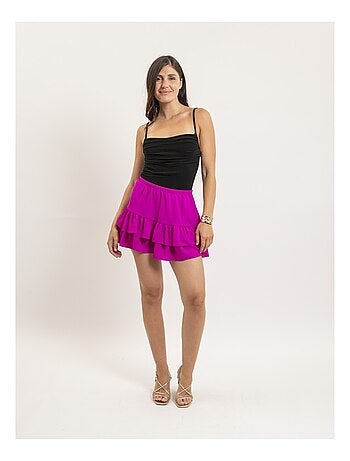 Body sin mangas drapeado FONALIE