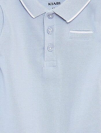 Body tipo polo de manga larga