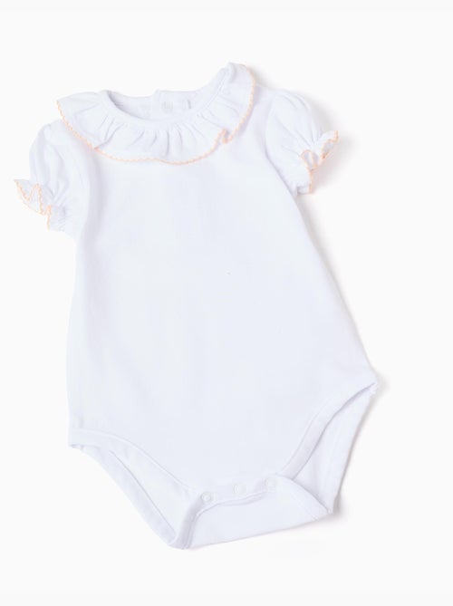 Body + vestido pichi a rayas - Kiabi