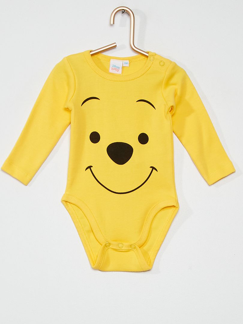 afijo Qué Palabra Body 'Winnie The Pooh' - amarillo - Kiabi - 6.00€