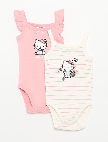 Bodys de algodón 'Hello Kitty'