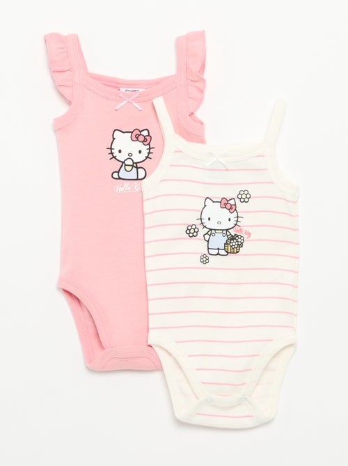 Bodys de algodón 'Hello Kitty' - Kiabi