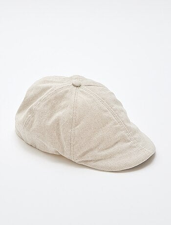 Boina de algodón y lino