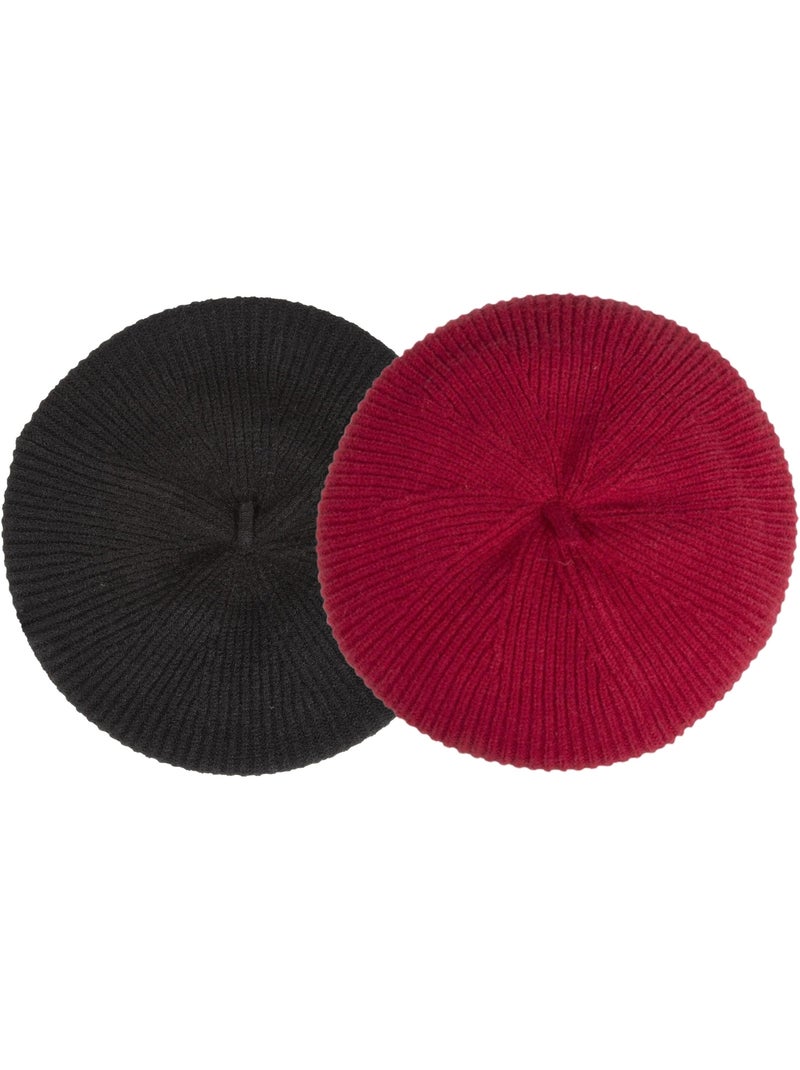 Boina ultra suave, en viscosa, extensible y resistente mujer Rojo tomate - Kiabi