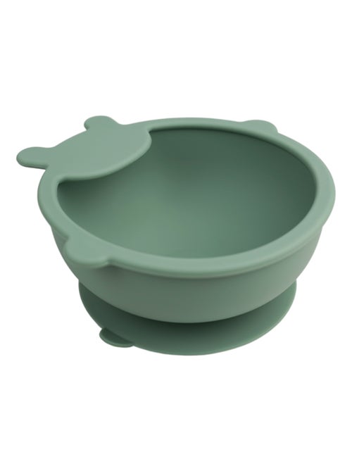 Bol con succión de silicona Thermobaby motivo cactus verde sin BPA - Kiabi