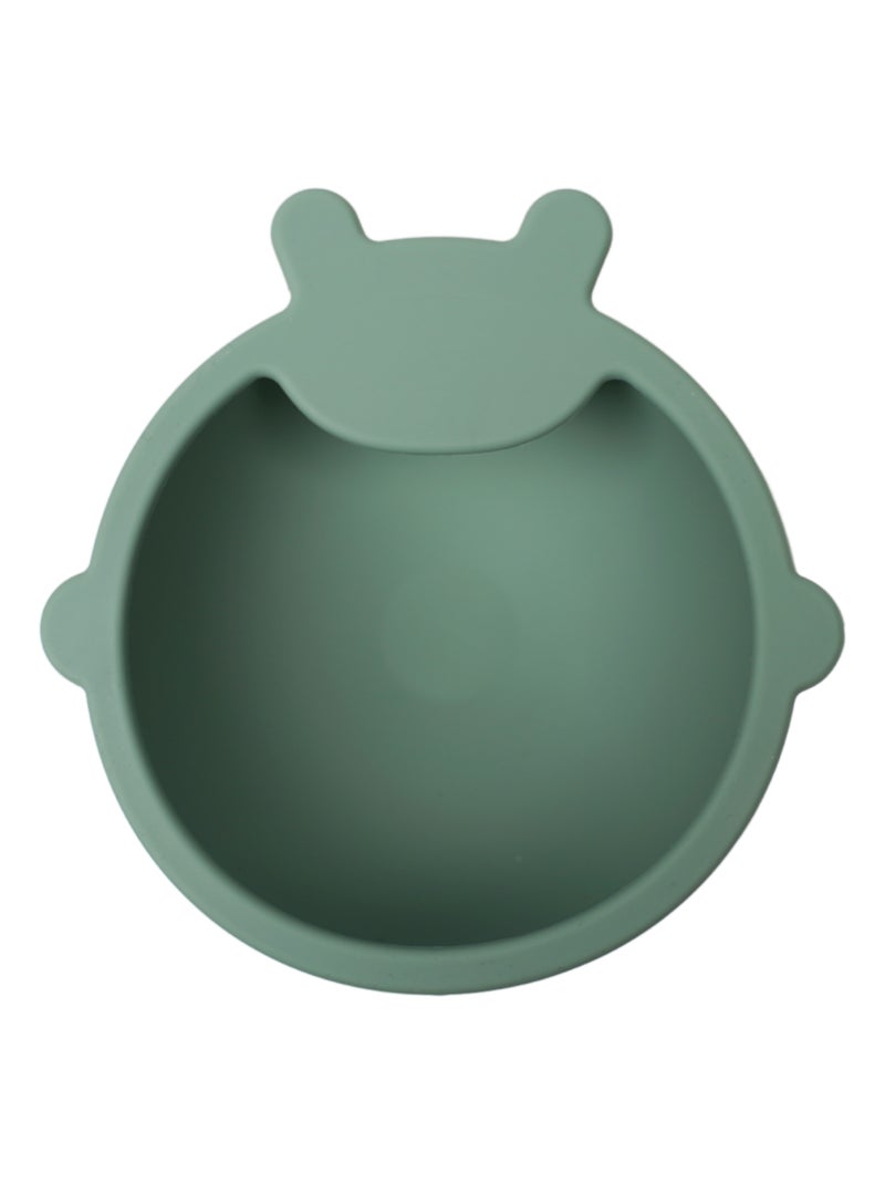 Bol con succión de silicona Thermobaby motivo cactus verde sin BPA Verde - Kiabi