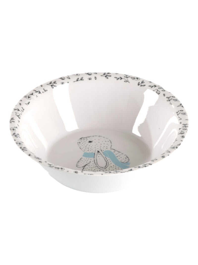 Bol de melamina tema bosque Blanco - Kiabi