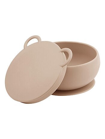 Bol de silicona para bebé con ventosa | Minikoioi