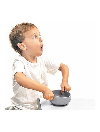 Bol de silicona para bebé con ventosa | Minikoioi