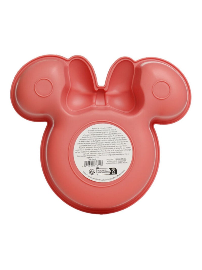 Bol microondas bebé Minnie Thermobaby en PP sin BPA, norma EN 14372 Rosa - Kiabi