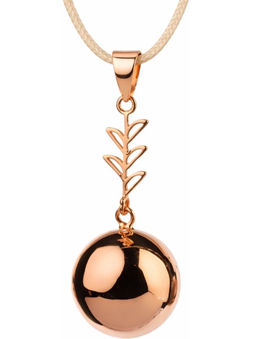 Bola de embarazo collar, hoja de oro rosa | Bola - Kiabi