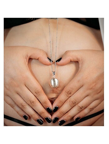 Bola de embarazo, collar pure elegance | Bola