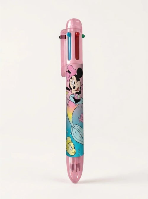 Bolígrafo retráctil 6 colores punta fina minnie mouse disney - Kiabi