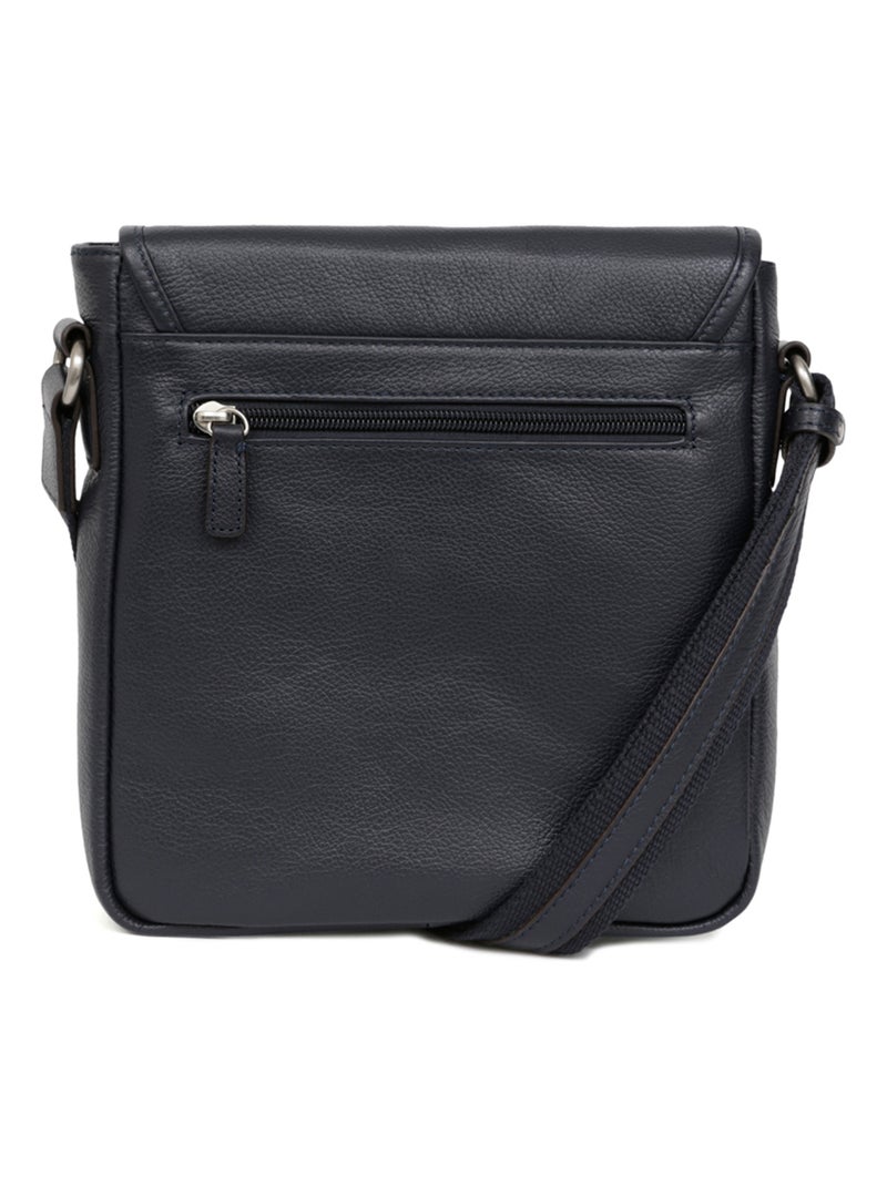 Bolsa - cuero confort hexagona Azul marino - Kiabi