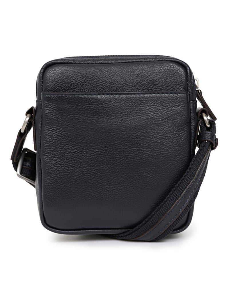 Bolsa - cuero confort hexagona Azul marino - Kiabi