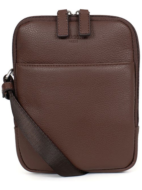 Bolsa - cuero confort hexagona - Kiabi