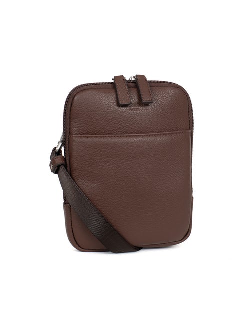 Bolsa - cuero confort hexagona - Kiabi