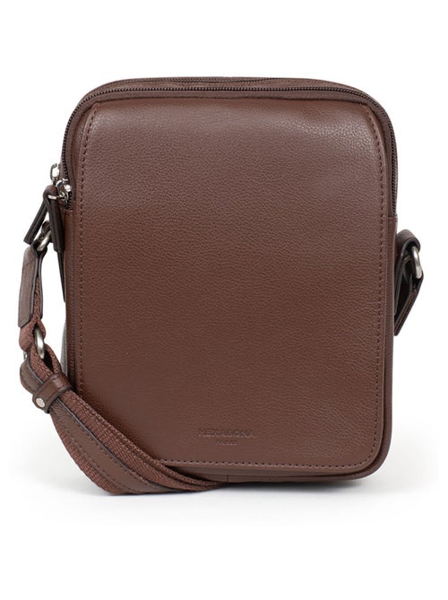 Bolsa - cuero confort hexagona - Kiabi